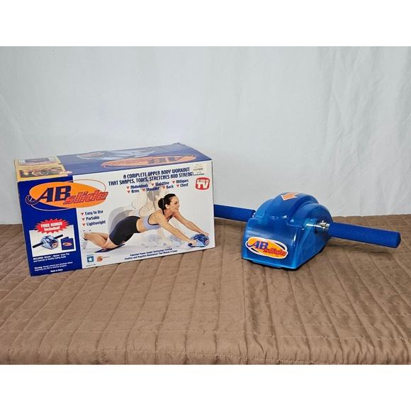 ABslide Abdominal & Upper Body Fitness Workout‎ Machine Exercise Core - Picture 2 of 8